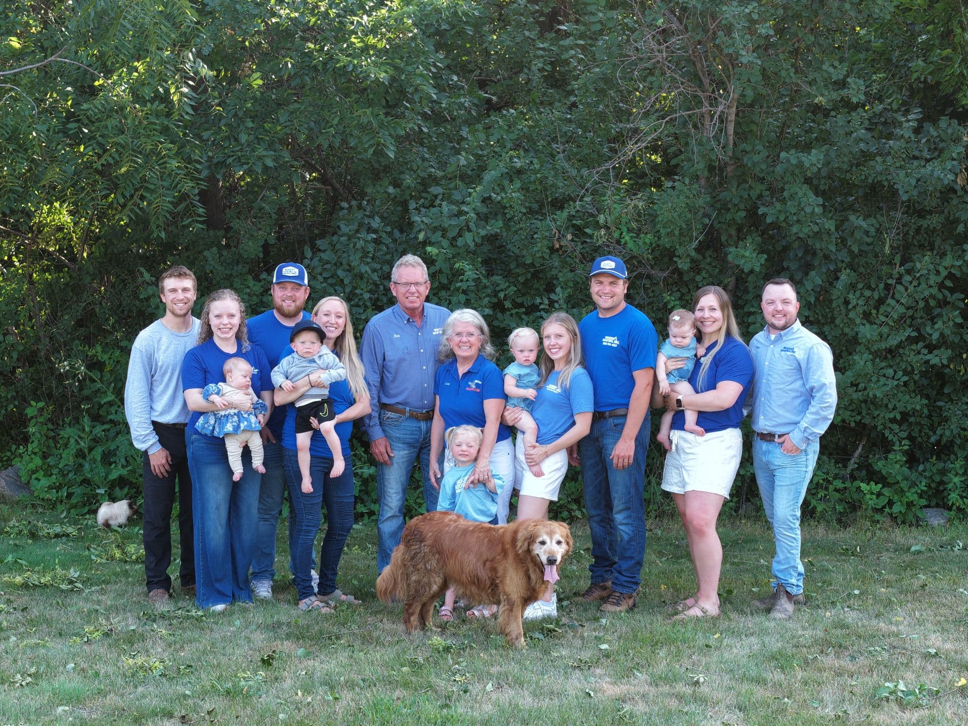 woods family photo